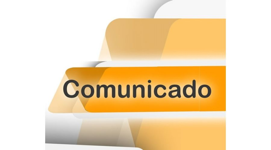 Comunicado: horário de funcionamento
